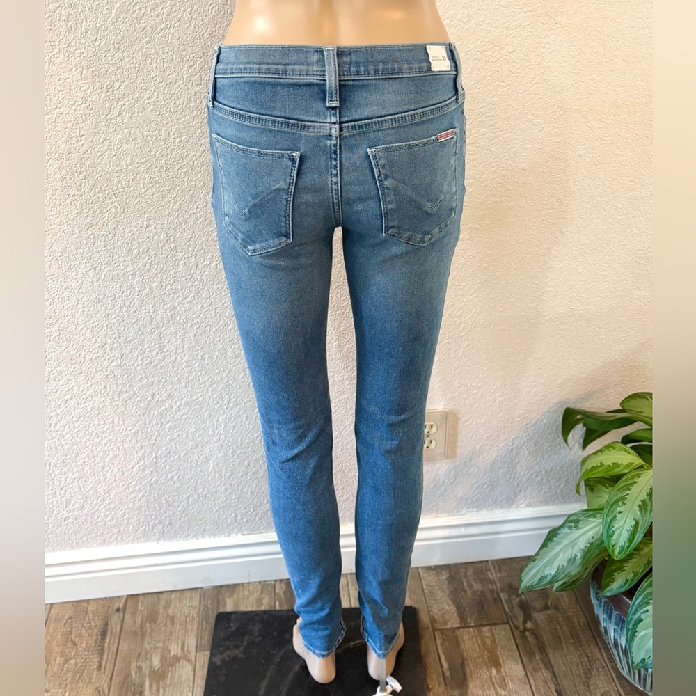 HUDSON JEANS ‘Natalie Mid-Rise Super Skinny Jeans’ in Medium Blue - NWOT - Picture 6 of 13